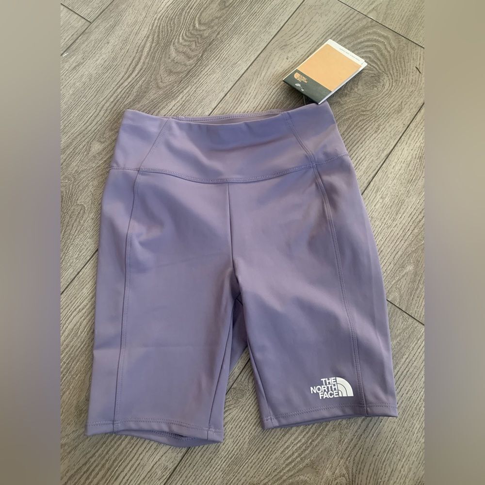 The north face girls bike shorts lunar slate